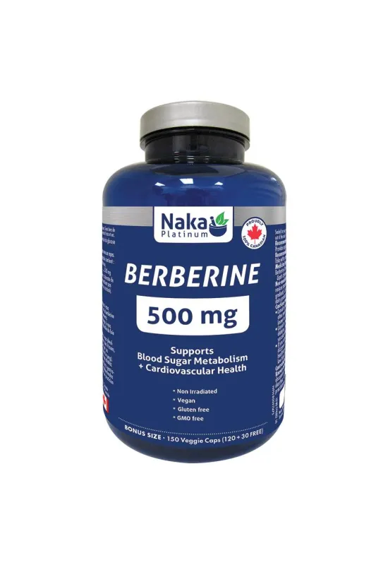 Platinum Berberine - 90 vcaps or 150 vcaps