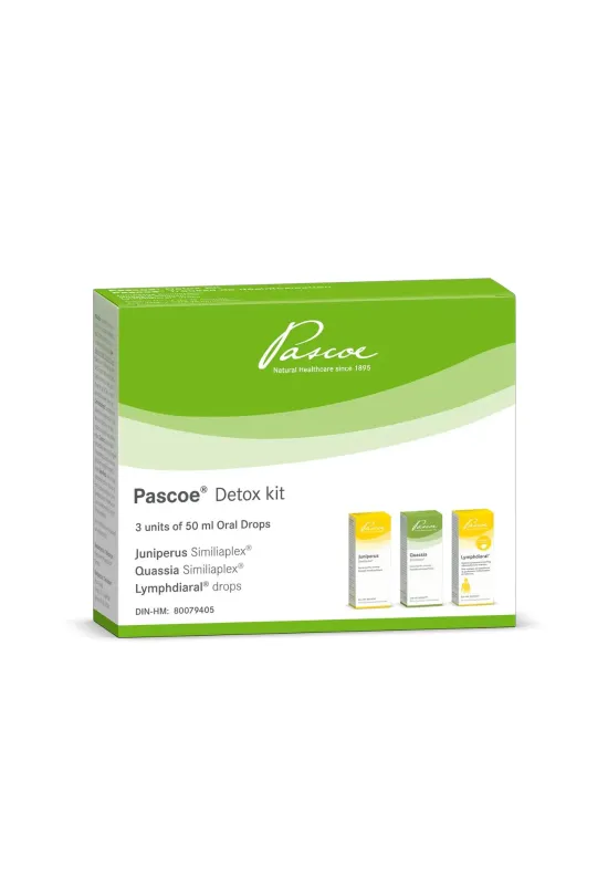 Pascoe Detox Kit 50ml x 3