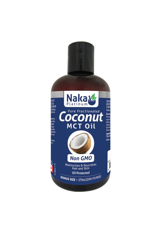 Platinum Moisturizing Oil - Pure Fractionated Coconut - 270ml